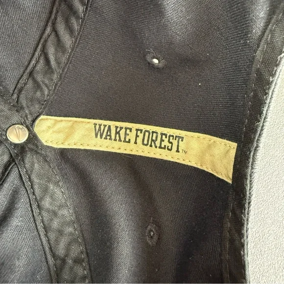 Nike Wake Forest Demon Deacons Spell Out Swoosh Men’s Adult Adjustable Hat Cap - Picture 9 of 10